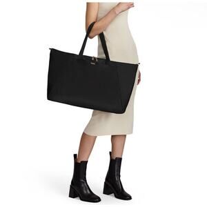 Tumi Voyageur Just in Case Packable Black Nylon Tote